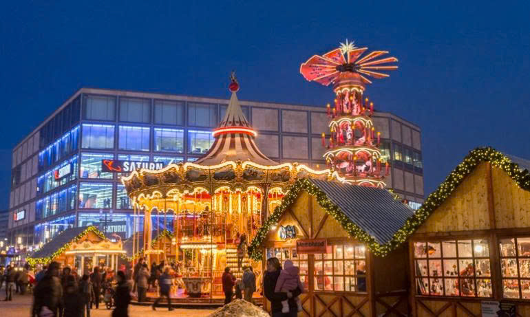 Giáng sinh tại quảng trường 